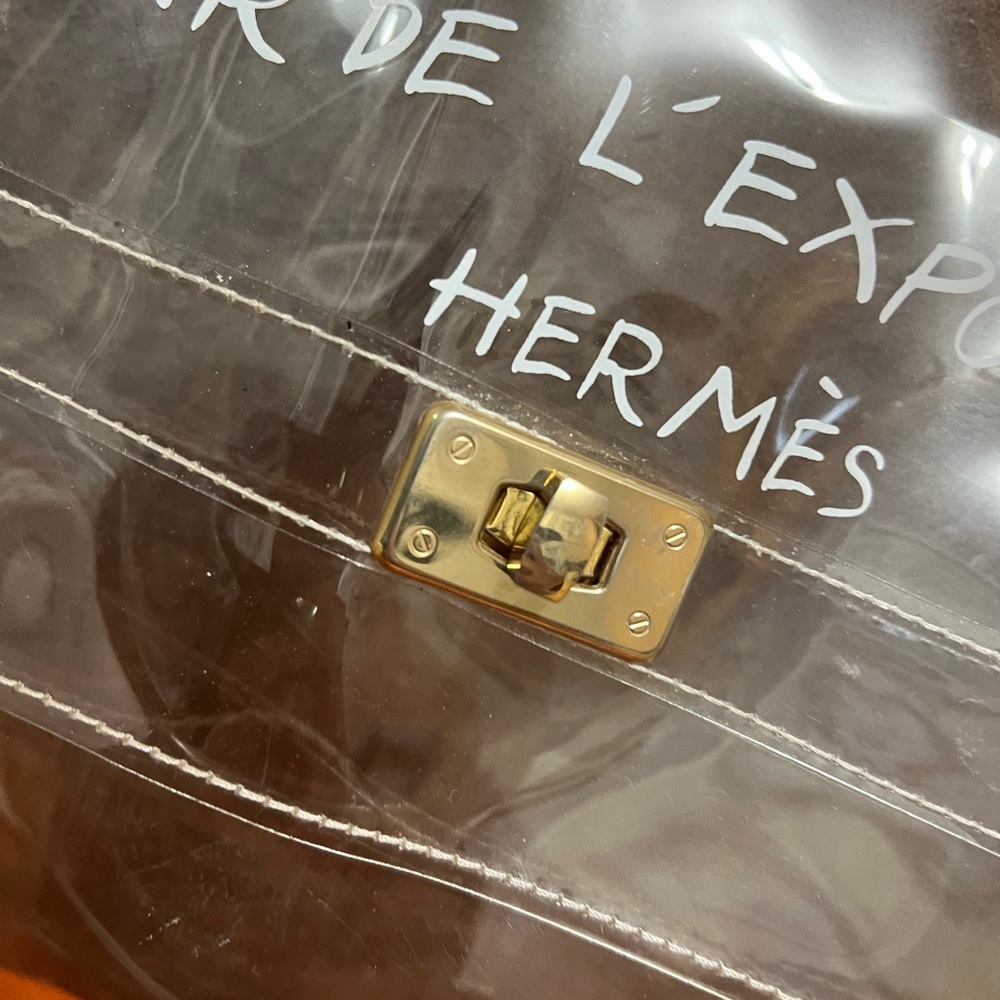😍Hermès Clear PVC Kelly Bag VIP Limited Edition - Picture 4 of 5